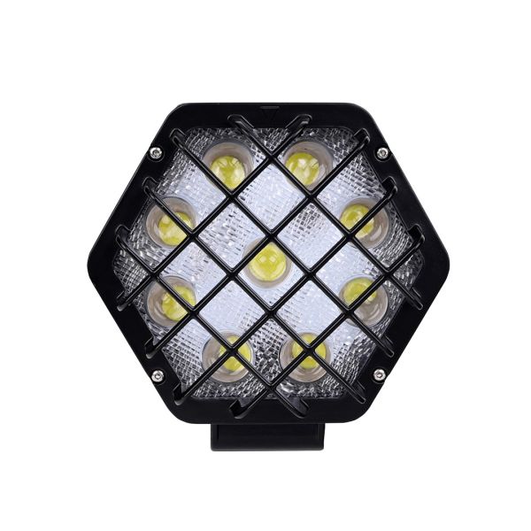 ΠΡΟΒΟΛΕΑΣ ΕΡΓΑΣΙΑΣ 12-30V 27W 9X1WSMD LED max1600lm ΕΞΑΓΩΝΟΣ 138x124x65mm SPOT ECONO M-TECH - 1 Τεμ.