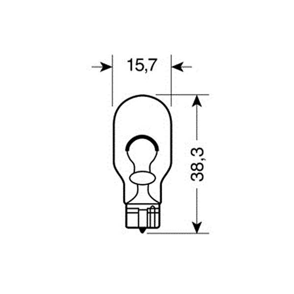 ΛΑΜΠΑΚΙΑ W16W 12V W2.1x9.5d