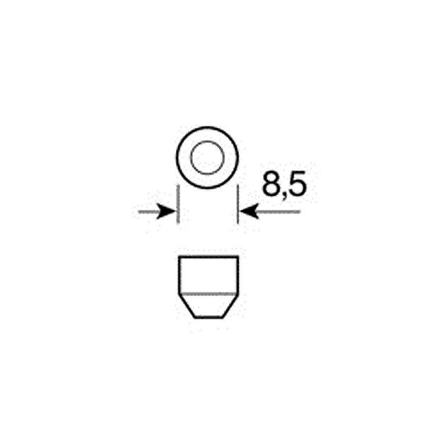 ΛΑΜΠΑΚΙΑ ΣΩΛΗΝΩΤΑ 10W/12V SV8,5x8