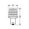 ΛΑΜΠΑ ΜΟΝΟΠΟΛΙΚΗ 36LED ΠΟΡΤΟΚΑΛΙ 12V PY21W